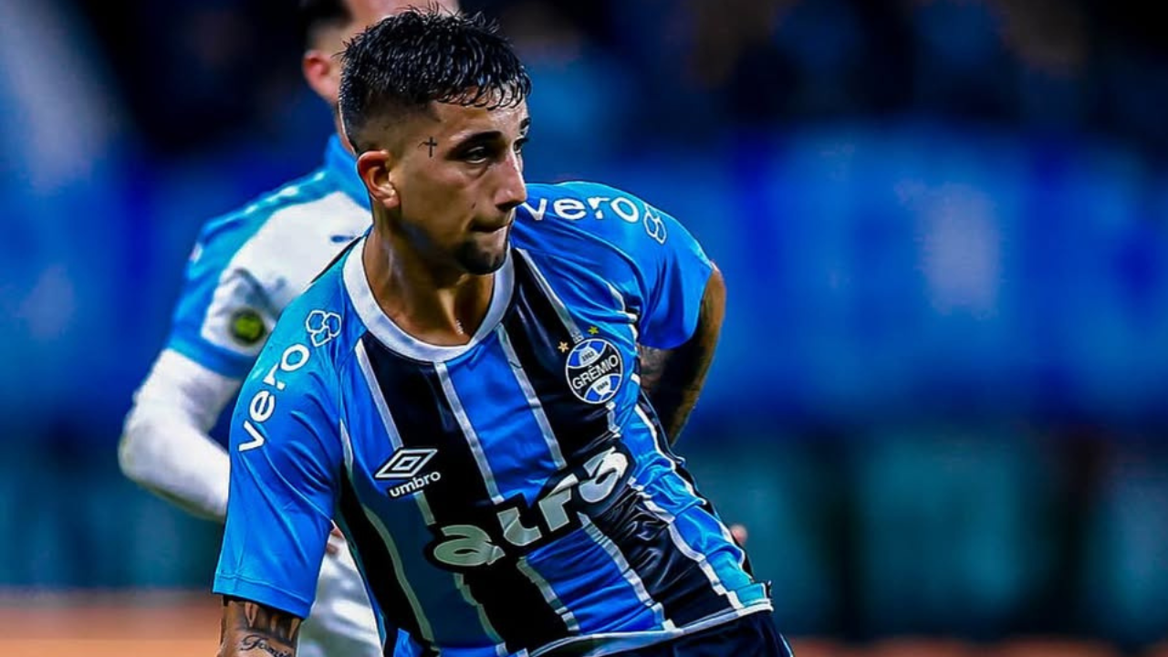 Grêmio retoma conversas para negociar Cristian Olivera com o Nacional