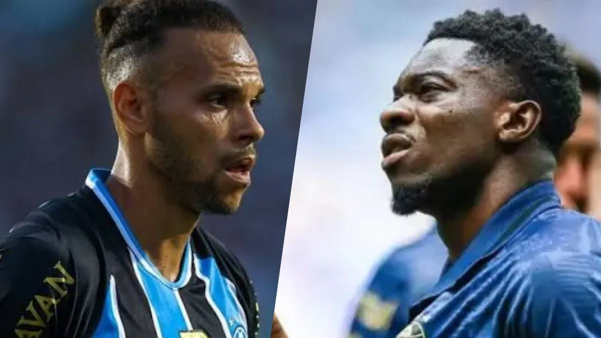 Willian, Amuzu e Braithwaite podem deixar o Grêmio nesta janela 1 Amuzu e Braithwaite