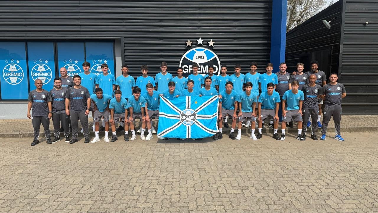 A garotada do Grêmio Sub-15
